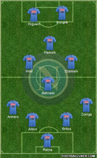 Napoli Formation 2013