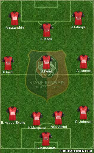 Stade Rennais Football Club Formation 2013