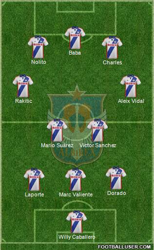 Albirex Niigata Formation 2013