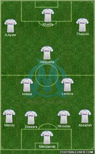 Olympique de Marseille Formation 2013