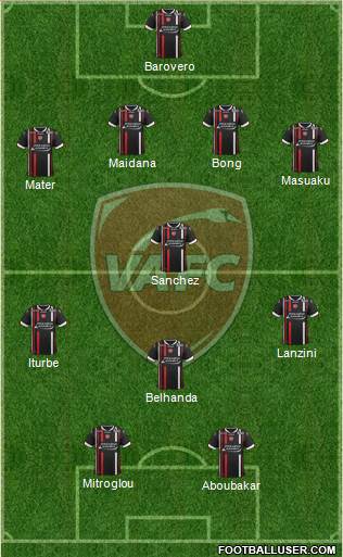 Valenciennes Football Club Formation 2013