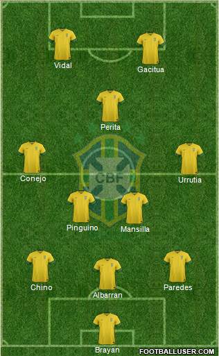 Brazil Formation 2013