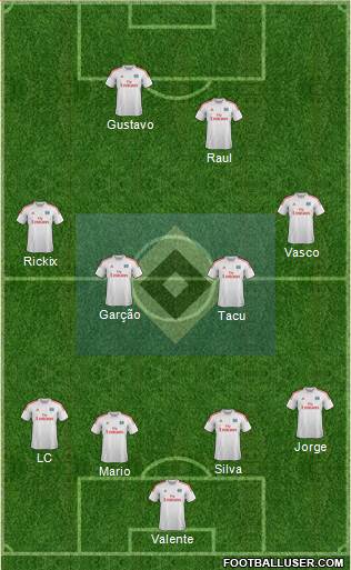 Hamburger SV Formation 2013