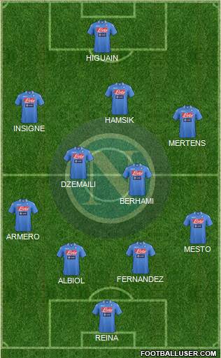 Napoli Formation 2013