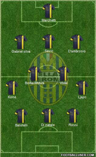Hellas Verona Formation 2013