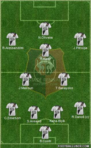 Stade Rennais Football Club Formation 2013
