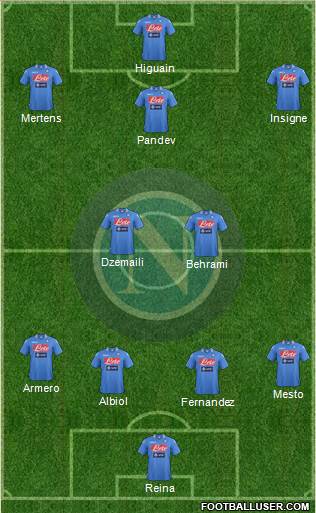 Napoli Formation 2013