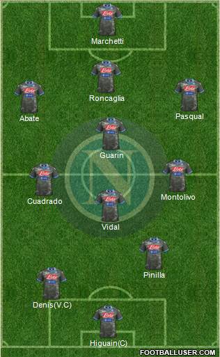 Napoli Formation 2013