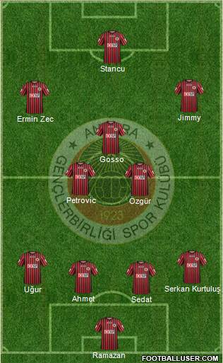 Gençlerbirligi Formation 2013