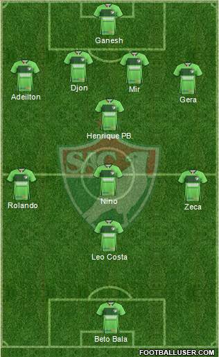Salgueiro AC Formation 2013