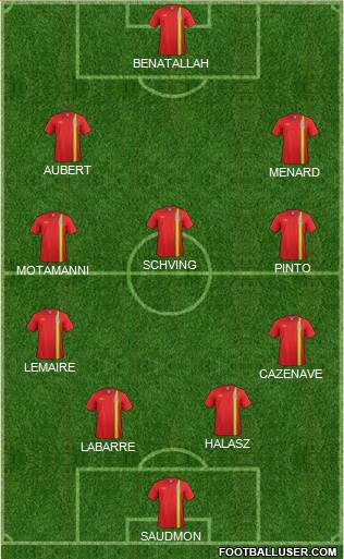 Wales Formation 2013