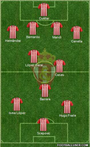 Real Sporting S.A.D. Formation 2013