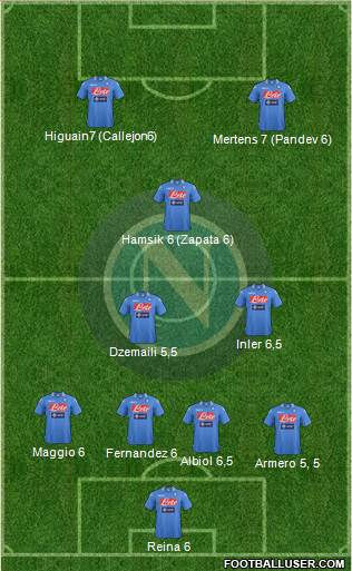 Napoli Formation 2013