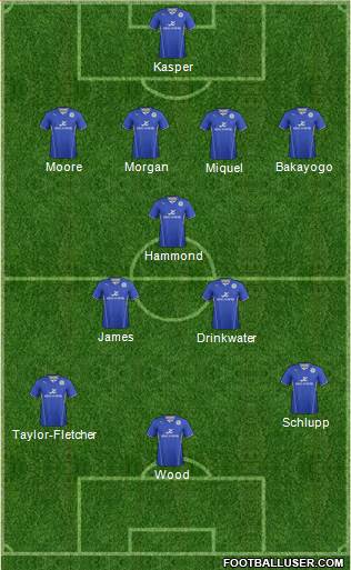 Leicester City Formation 2013