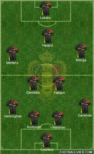 Belgium Formation 2013
