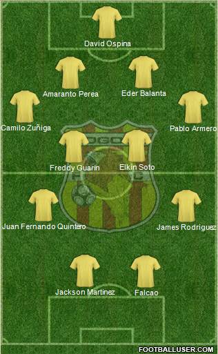 CD Bogotá FC Formation 2013