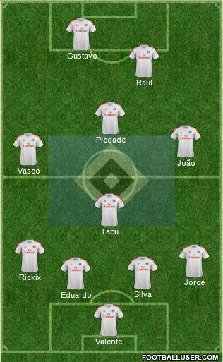 Hamburger SV Formation 2013