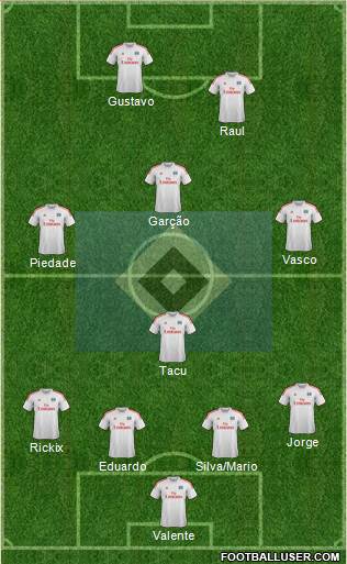 Hamburger SV Formation 2013