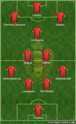 Belgium Formation 2013