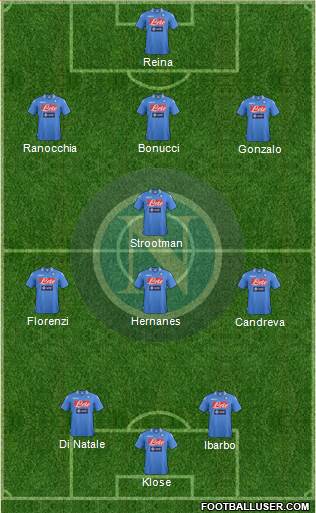 Napoli Formation 2013