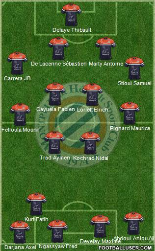 Montpellier Hérault Sport Club Formation 2013