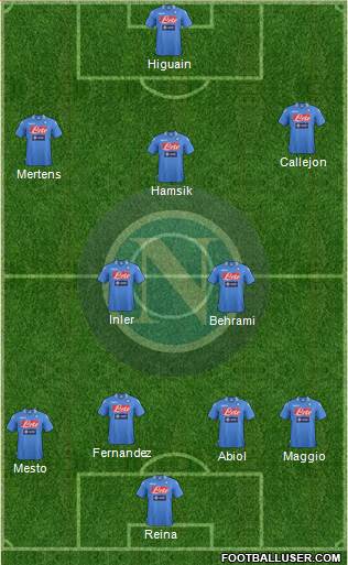Napoli Formation 2013