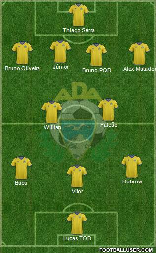 A.D. Alcorcón Formation 2013