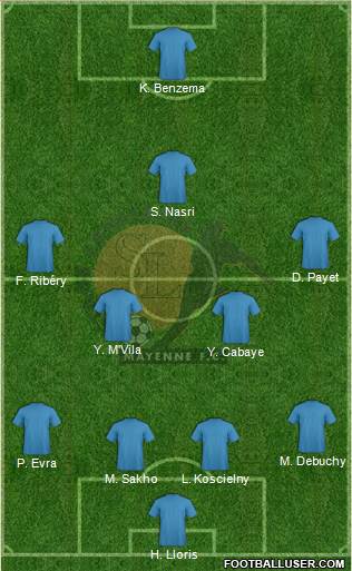 Stade Lavallois Mayenne FC Formation 2013