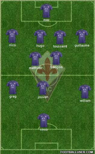 Fiorentina Formation 2013