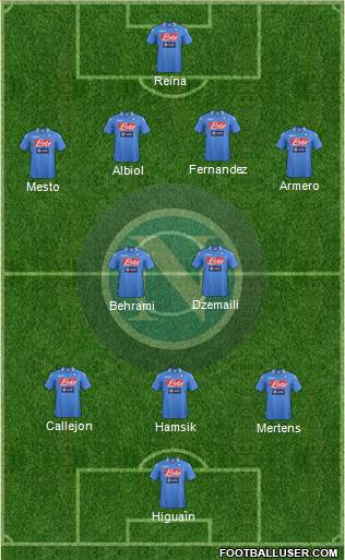 Napoli Formation 2013
