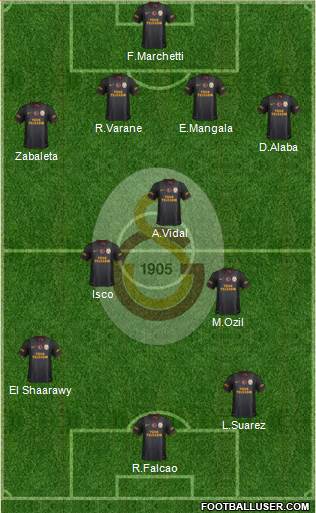 Galatasaray SK Formation 2013
