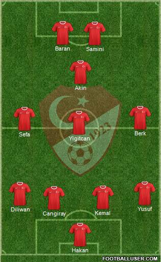 Turkey Formation 2013