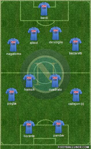 Napoli Formation 2013