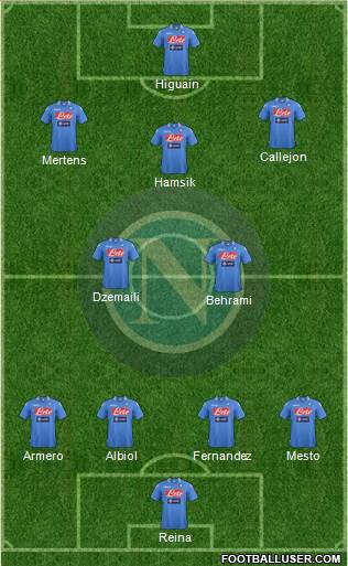 Napoli Formation 2013