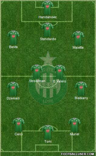 A.S. Saint-Etienne Formation 2013