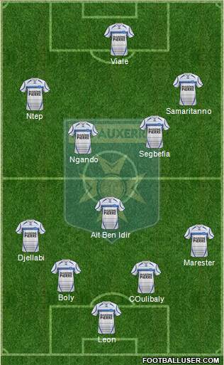 A.J. Auxerre Formation 2013