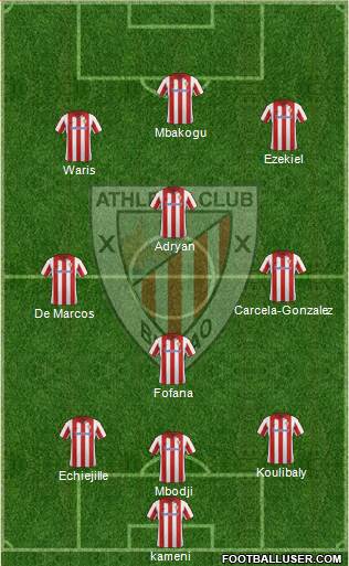 Athletic Club Formation 2013