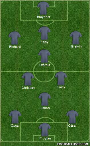 Arsenal Formation 2013