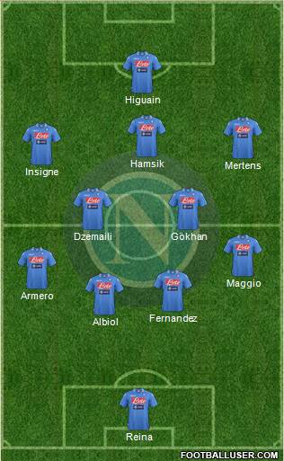 Napoli Formation 2013