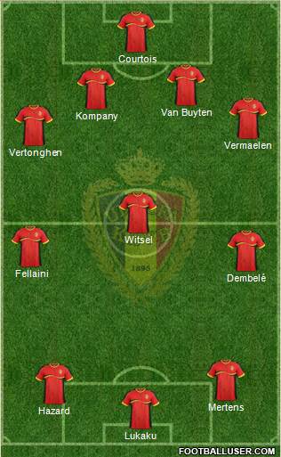 Belgium Formation 2013