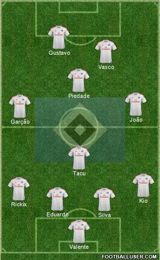 Hamburger SV Formation 2013