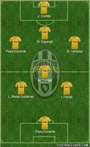 Juventus Formation 2013