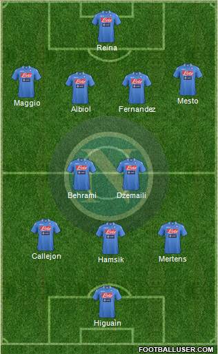Napoli Formation 2013