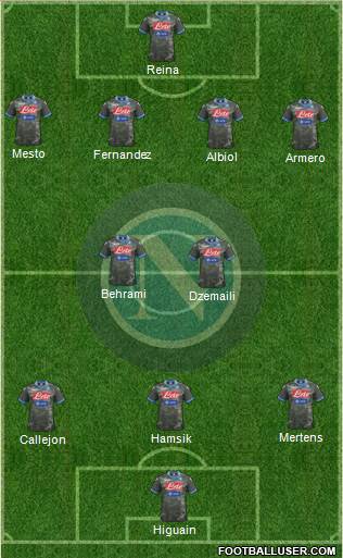 Napoli Formation 2013