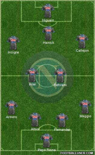 Napoli Formation 2013