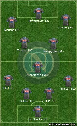 Napoli Formation 2013