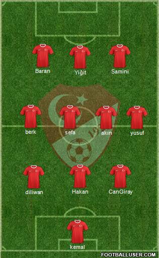 Turkey Formation 2013