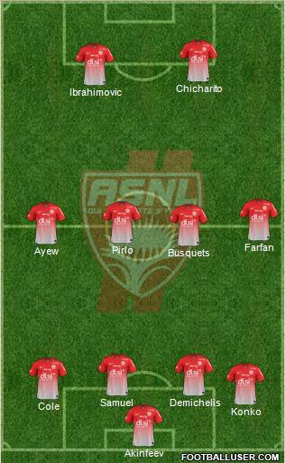 A.S. Nancy Lorraine Formation 2013