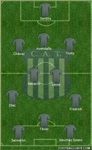 Talleres de Córdoba Formation 2013