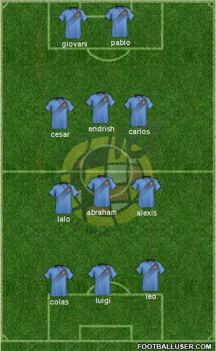 Spain Formation 2013